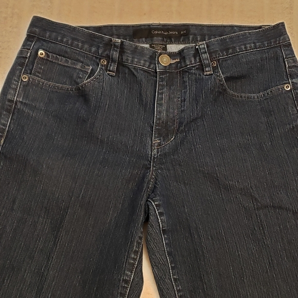 Calvin Klein Dark Wash Boot Cut Jeans - Picture 6 of 16